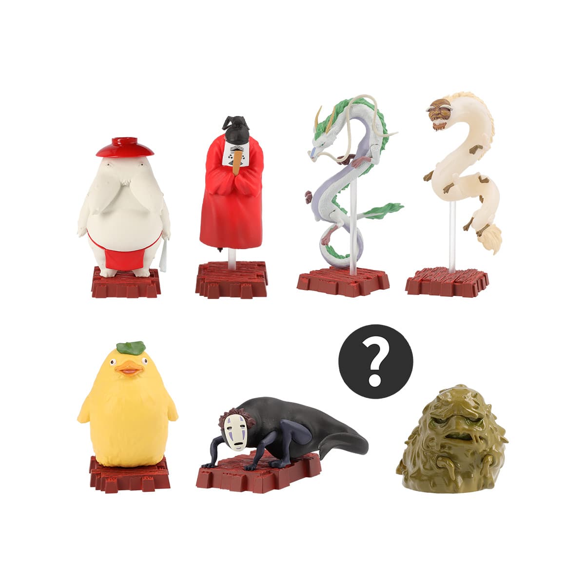 Spirited Away - Gods Pose Collection DX, Sealed Box of 8 - RANDOM - official view 3