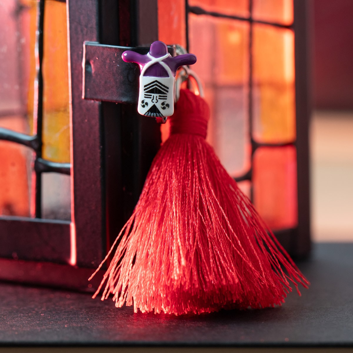Spirited Away Kasuga-sama Tassel Earrings (2 Types) - Clip-On Pair - official view 8