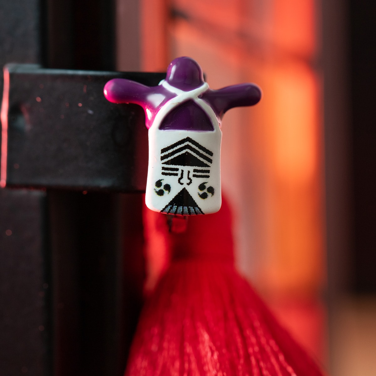 Spirited Away Kasuga-sama Tassel Earrings (2 Types) - Clip-On Pair - official view 9