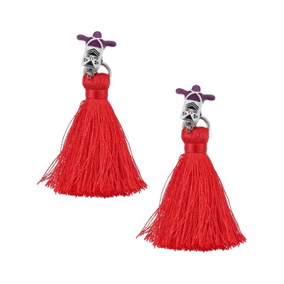 Spirited Away Kasuga-sama Tassel Earrings (2 Types) - Clip-On Pair - official view 10