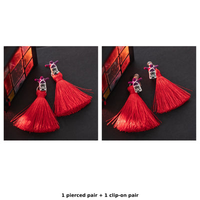 Spirited Away Kasuga-sama Tassel Earrings (2 Types) - Complete Set
