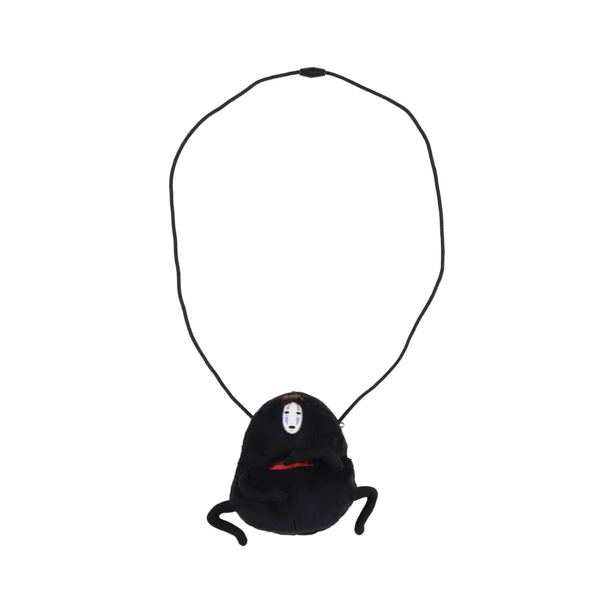 Spirited Away - Munching No-Face Plush Clasp Pouch - official view 6