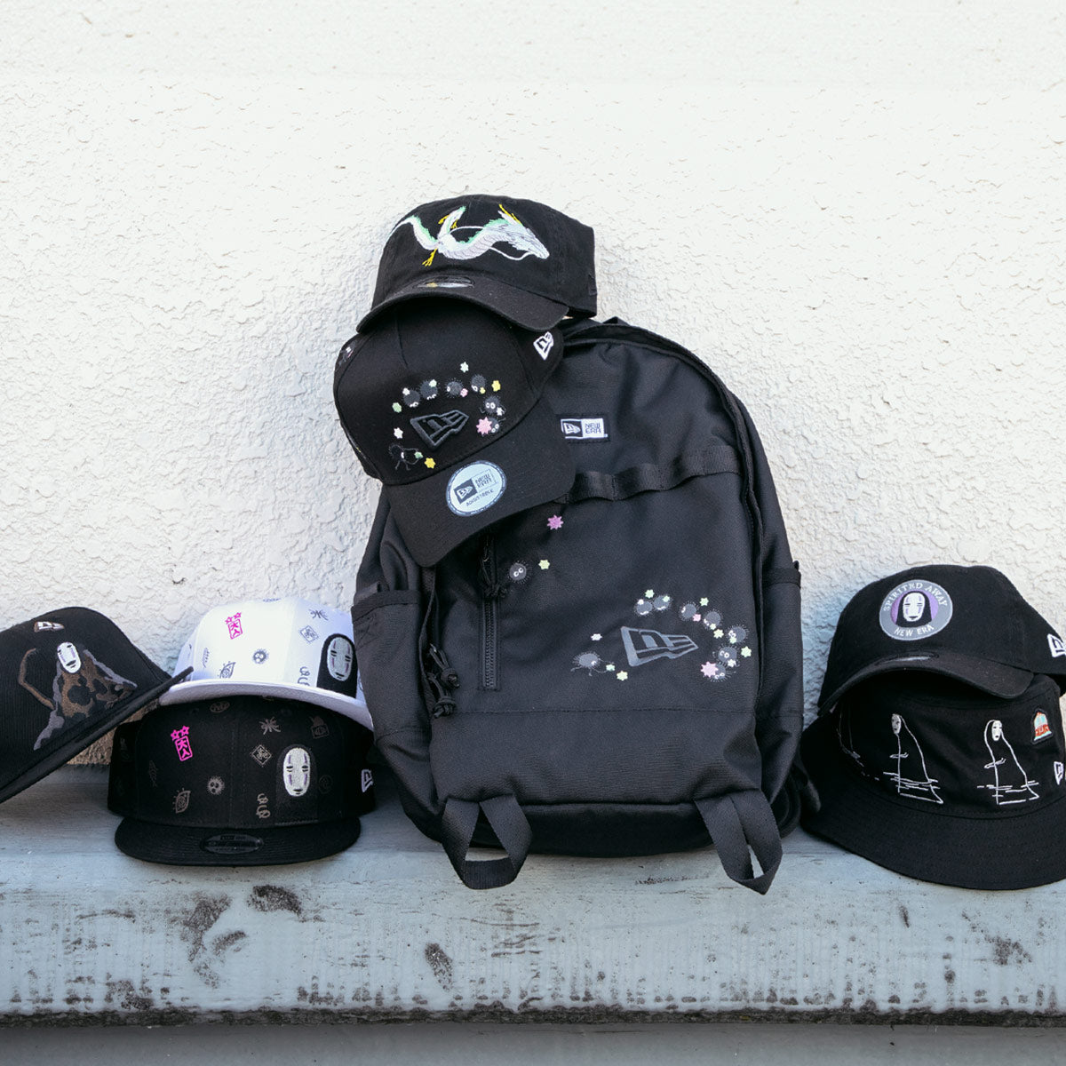 Spirited Away NEW ERA 59FIFTY Collaboration Cap - No-Face - official view 12