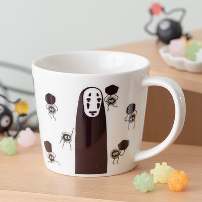 Spirited Away - No-Face and Soot Sprites Heat-Reveal Mug 300 ml - official view 2