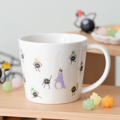 Spirited Away - No-Face and Soot Sprites Heat-Reveal Mug 300 ml - official view 4