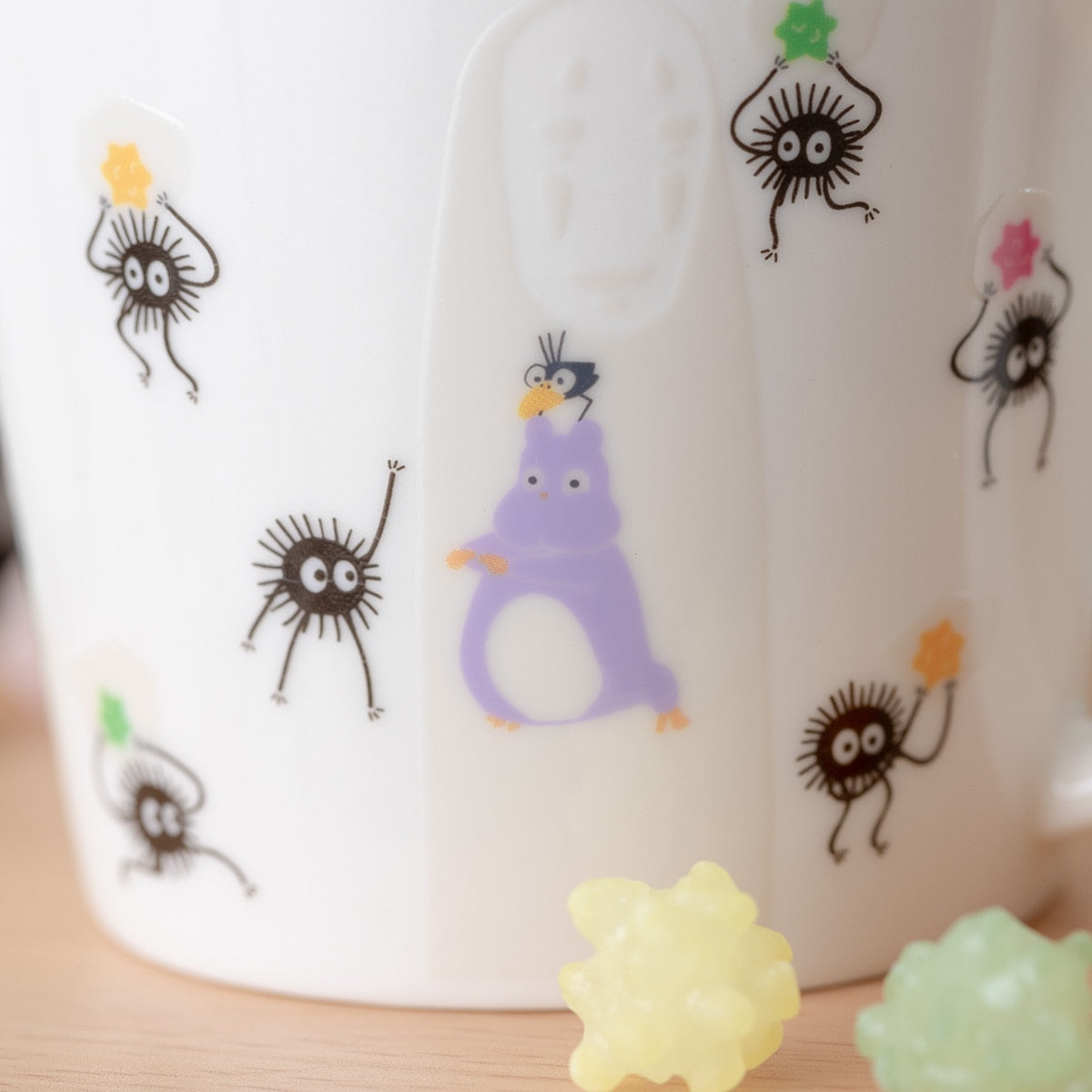 Spirited Away - No-Face and Soot Sprites Heat-Reveal Mug 300 ml - official view 9