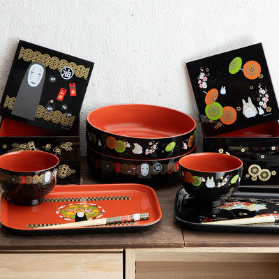Spirited Away No-Face Lacquer-Style Soup Bowl N2 - official view 11