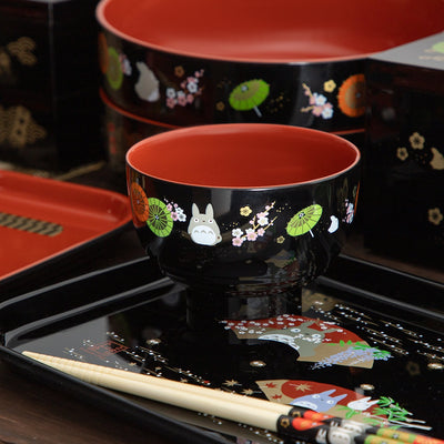 Spirited Away No-Face Lacquer-Style Soup Bowl N2 - official view 12
