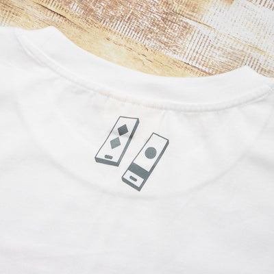 Spirited Away No-Face Stamp T-Shirt - White - official view 6