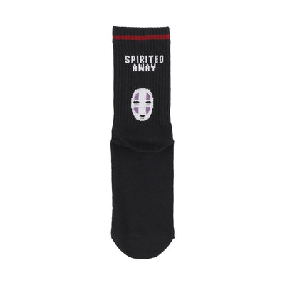 Spirited Away Socks - No-Face American Rib Crew - 26110360 - official product view 1