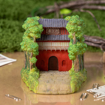 Spirited Away - Stone Guardian Tunnel Diorama Tray with Paperweight - official view 4