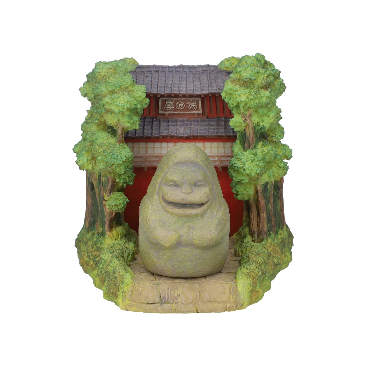 Spirited Away - Stone Guardian Tunnel Diorama Tray with Paperweight - official view 12