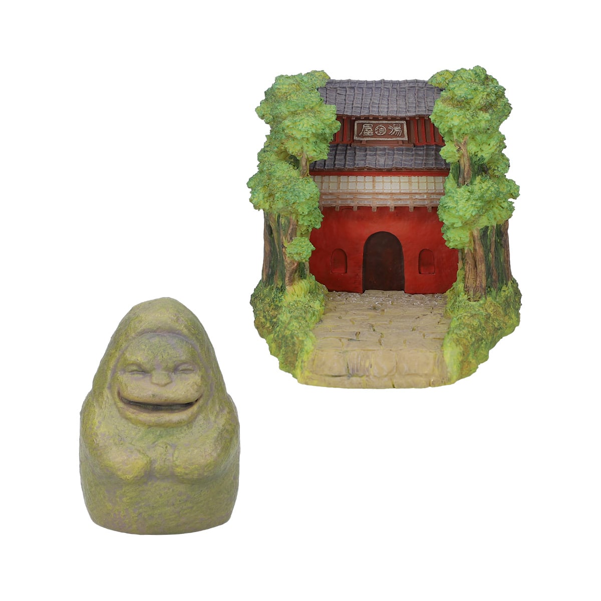 Spirited Away - Stone Guardian Tunnel Diorama Tray with Paperweight - official view 15