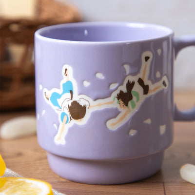 Spirited Away True Name Poko Poko Textured Mug - official view 3