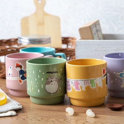 Spirited Away True Name Poko Poko Textured Mug - official view 12