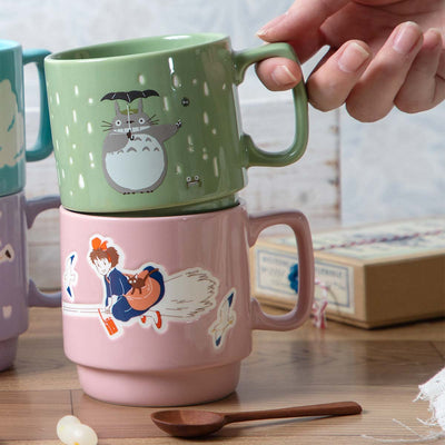 Spirited Away True Name Poko Poko Textured Mug - official view 14