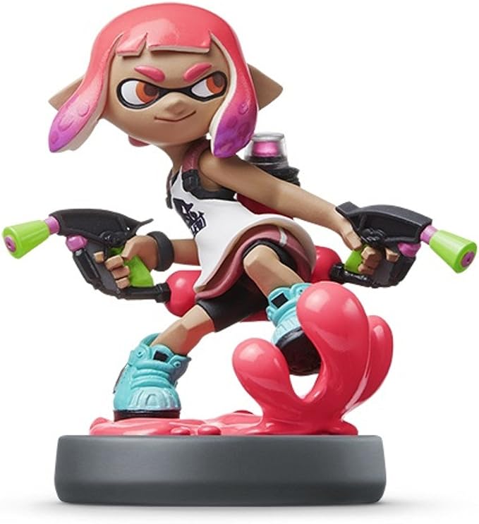 Splatoon 2 amiibo - Inkling Girl (Neon Pink), official product gallery image 1