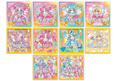 Star Detective Precure! Purikira Sticker Collection Vol.2 with Gum - Box (20 Packs) RANDOM - collectible design samples