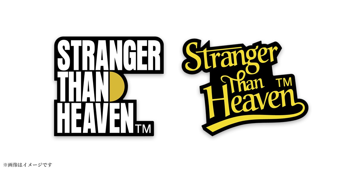 Stranger Than Heaven DX Pack set of two embroidered logo patches