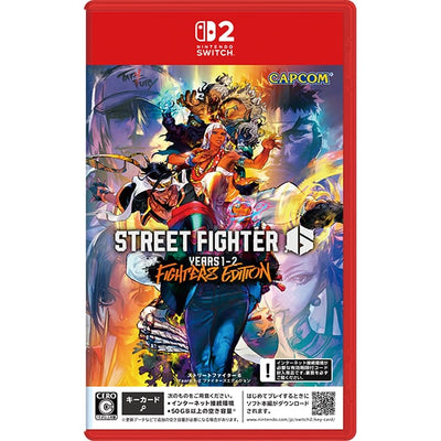 Street Fighter 6 - Nintendo Switch 2 - Japanese retail cover