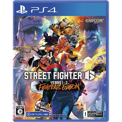 Street Fighter 6 - PS4 - Japanese retail cover