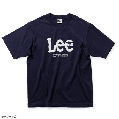 STRICT-G x Lee Gundam Char's Counterattack axis logo navy t shirt - official photo 1