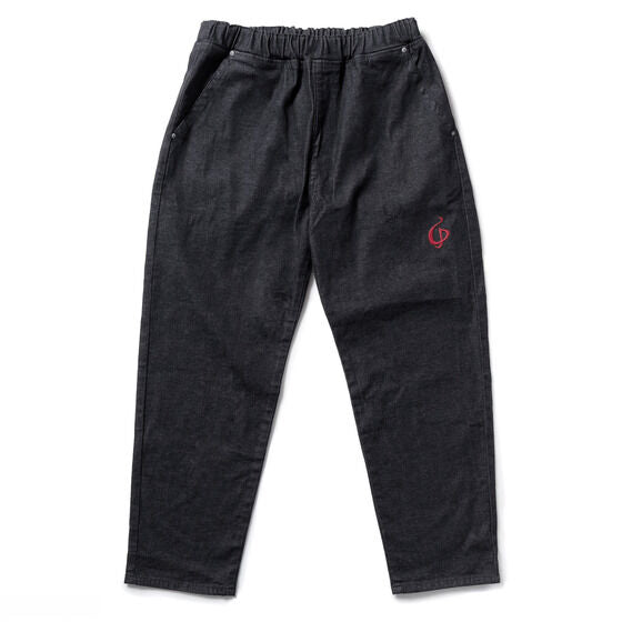 STRICT-G x Lee Gundam Char's Counterattack msn 04 fleeasy black denim pants - official photo 16