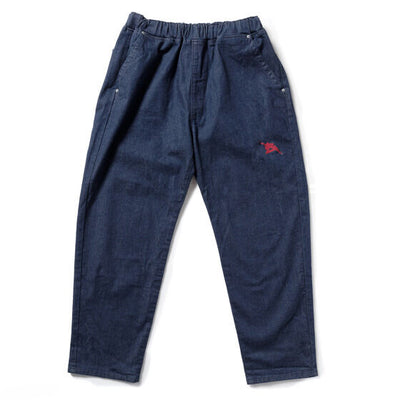 STRICT-G x Lee Gundam Char's Counterattack rx 93 fleeasy indigo denim pants - official photo 15