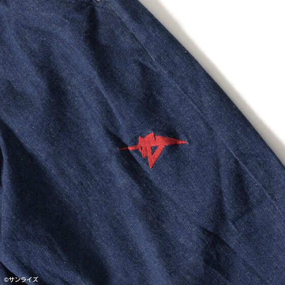 STRICT-G x Lee Gundam Char's Counterattack rx 93 fleeasy indigo denim pants - official photo 3