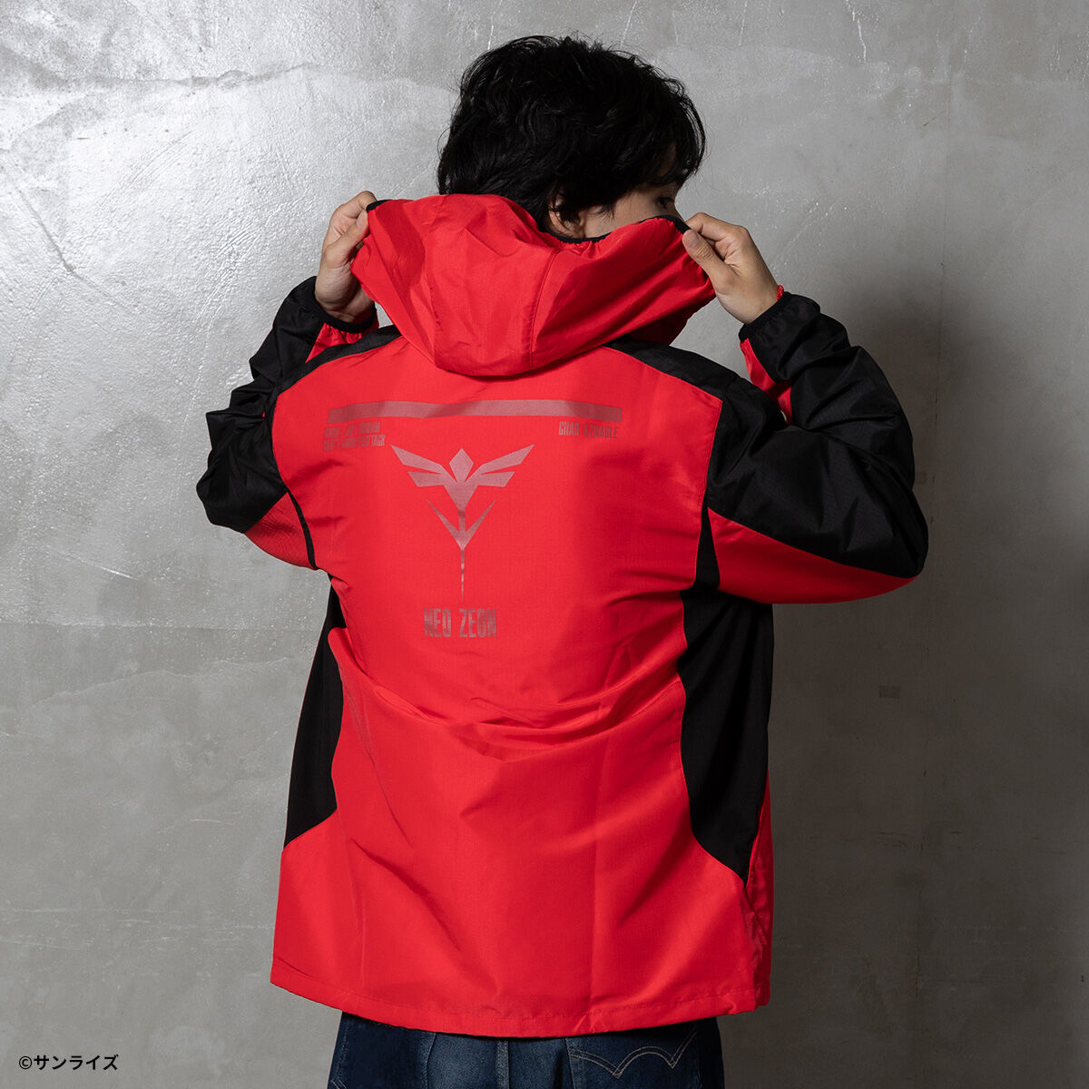 STRICT-G Mobile Suit Gundam Char's Counterattack - Char Aznable Ripstop Jacket - official product view 8