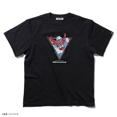 STRICT-G Mobile Suit Gundam GQuuuuuuX - GQuuuuuuX Face T-Shirt - official product view 1