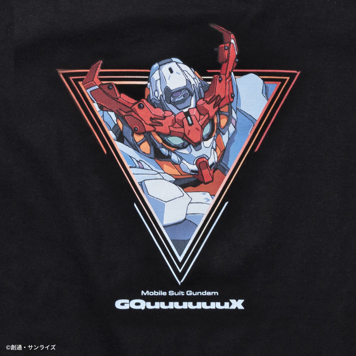 STRICT-G Mobile Suit Gundam GQuuuuuuX - GQuuuuuuX Face T-Shirt - official product view 3