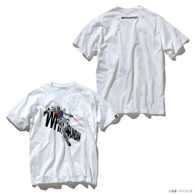 STRICT-G Mobile Suit Gundam GQuuuuuuX - White Gundam T-Shirt - official product view 1
