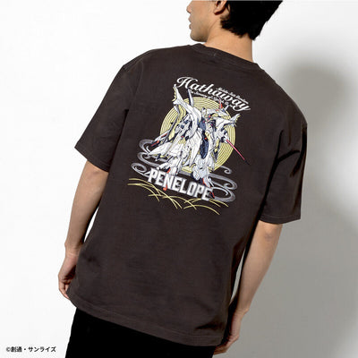 STRICT-G Mobile Suit Gundam Hathaway - Penelope Embroidered T-Shirt - official product view 5