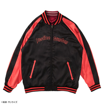 STRICT-G Mobile Suit Gundam SEED - Justice Gundam Reversible Sukajan Jacket - official product view 1