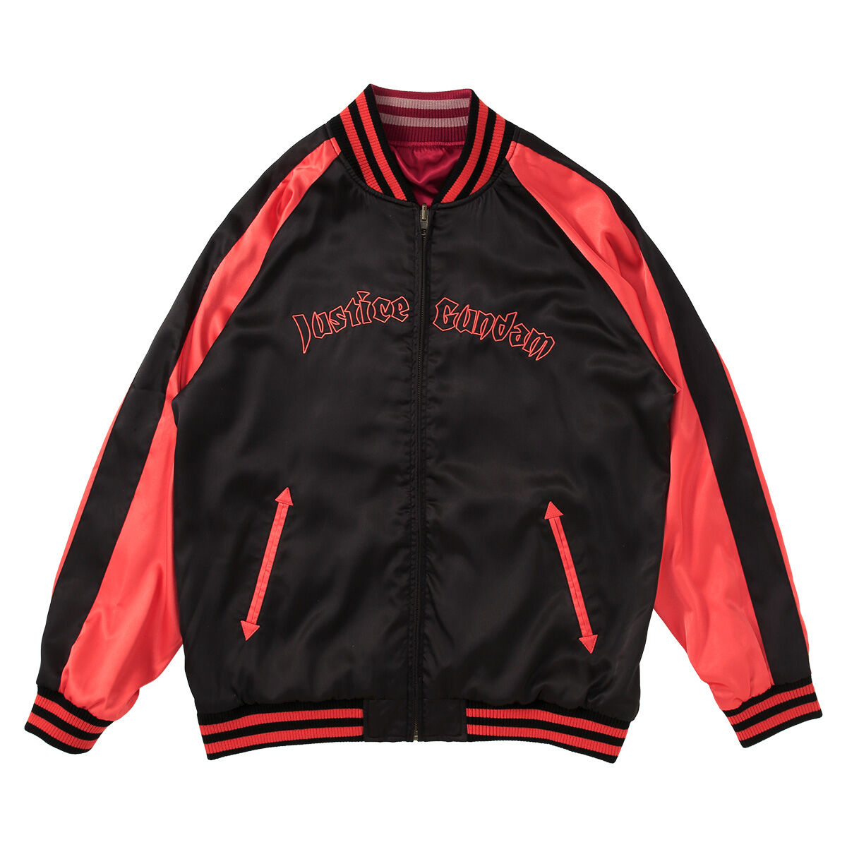 STRICT-G Mobile Suit Gundam SEED - Justice Gundam Reversible Sukajan Jacket - official product view 9