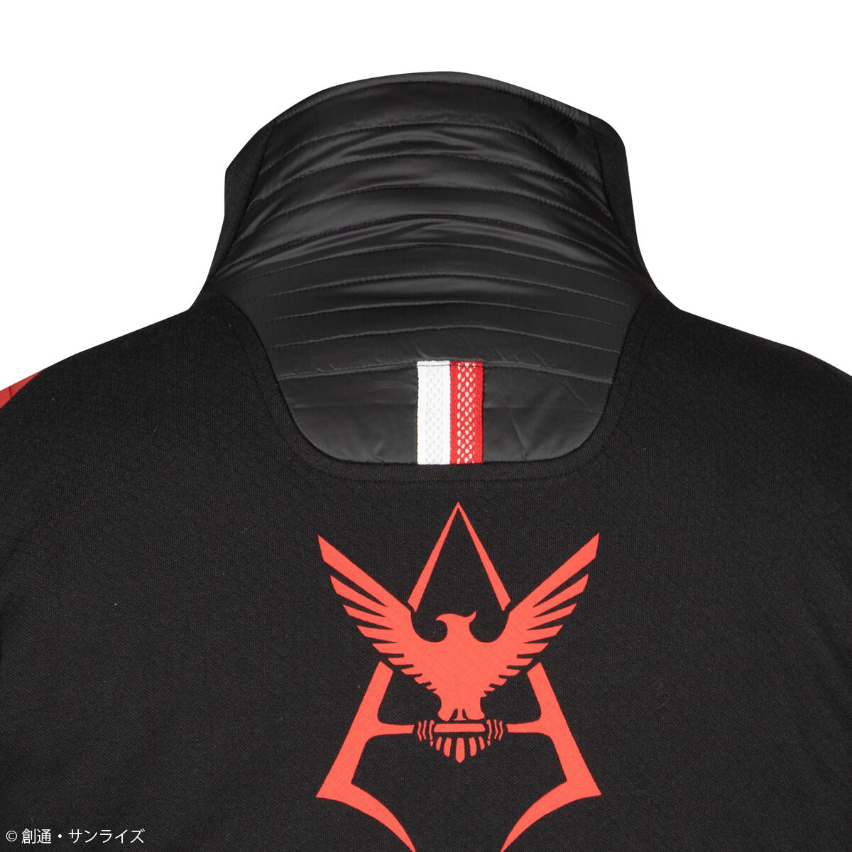 STRICT-G x KUSHITANI Mobile Suit Gundam - Red Comet Track Jacket - official product view 4