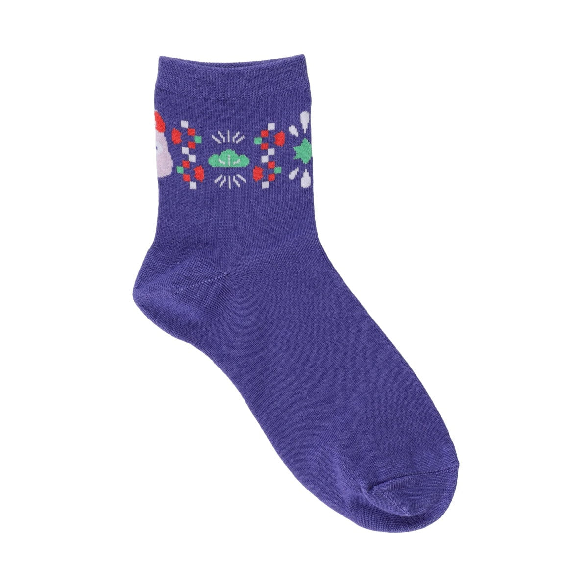 Studio Ghibli 13 cm Short Socks 23-25 cm (4 Types) - Boh Purple - official view 9
