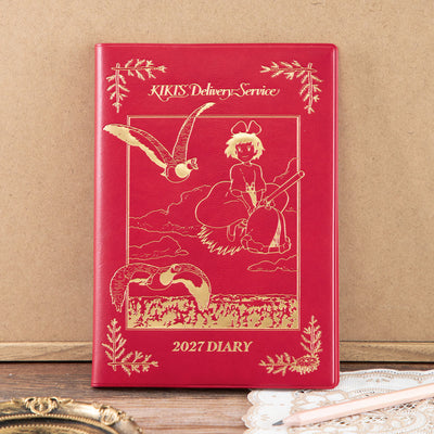 Studio Ghibli 2027 B6 Planners (3 Types) - Kiki's Delivery Service - official view 1