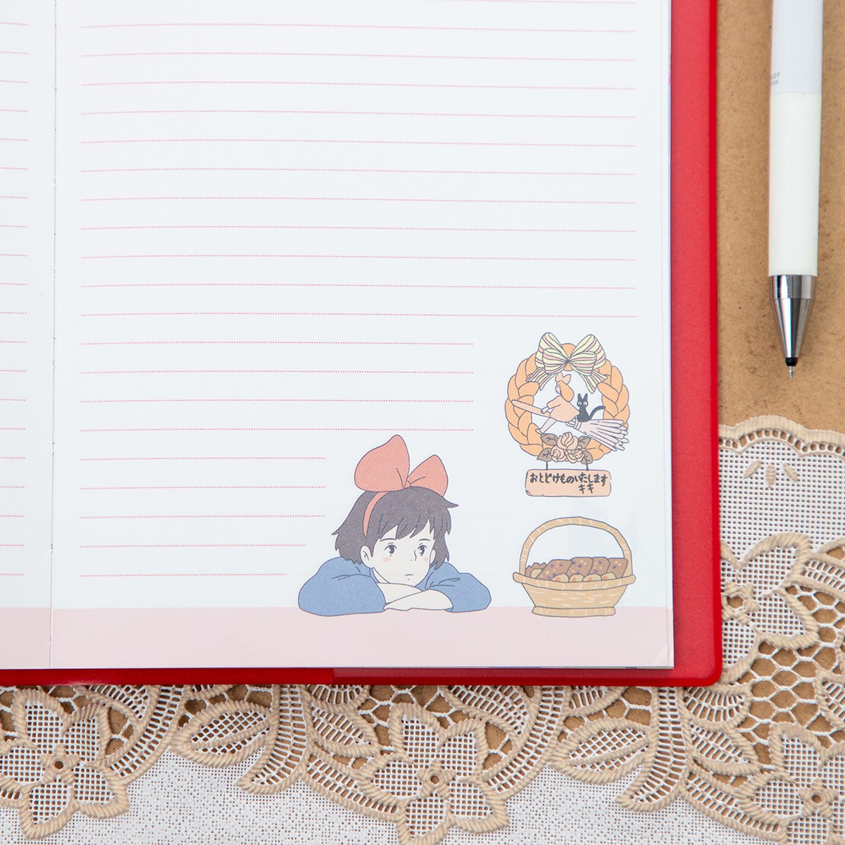 Studio Ghibli 2027 B6 Planners (3 Types) - Kiki's Delivery Service - official view 5