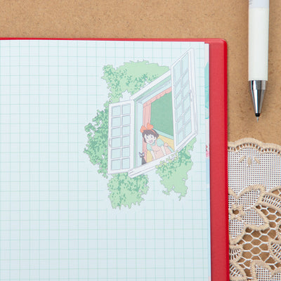 Studio Ghibli 2027 B6 Planners (3 Types) - Kiki's Delivery Service - official view 6