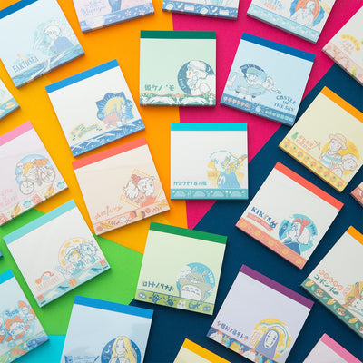 Studio Ghibli - 24 Films Memo Pad Collection, Sealed Box of 24 - RANDOM - official view 5