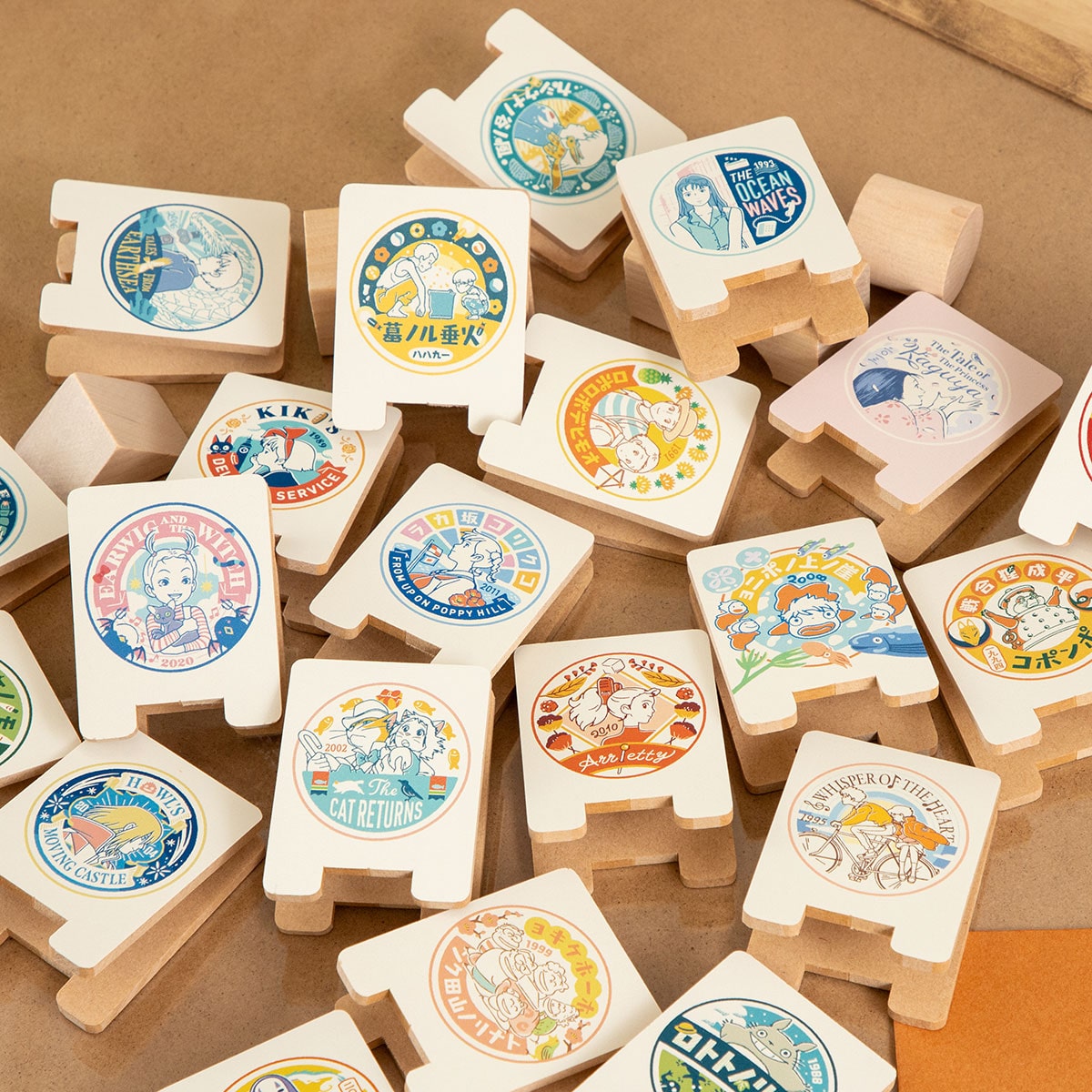 Studio Ghibli - 25 Works Collection Wooden Clips (21 Types) - Nausicaä of the Valley of the Wind - official view 6