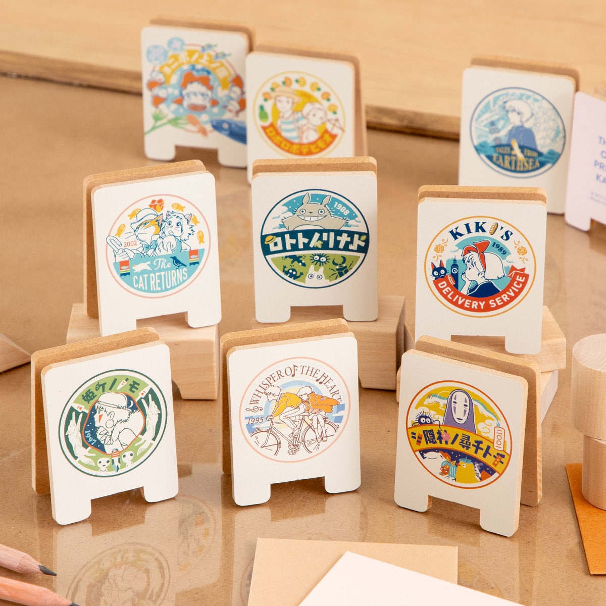 Studio Ghibli - 25 Works Collection Wooden Clips (21 Types) - Nausicaä of the Valley of the Wind - official view 7
