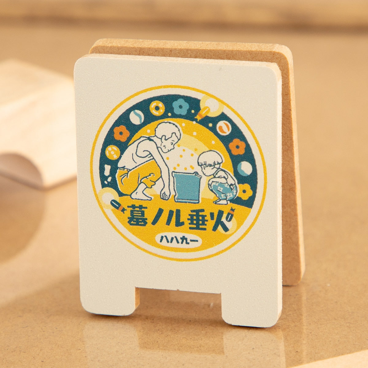 Studio Ghibli - 25 Works Collection Wooden Clips (21 Types) - Grave of the Fireflies - official view 20