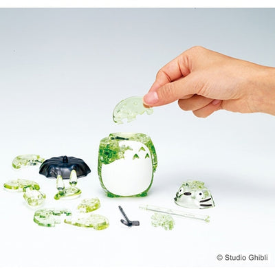 Studio Ghibli - 3D Crystal Puzzle Kits (7 Types) - Totoro - Green - official view 67