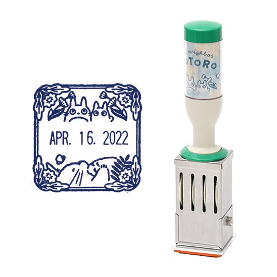 Studio Ghibli Adjustable Date Stamps (2 Types) - Totoro - official view 1