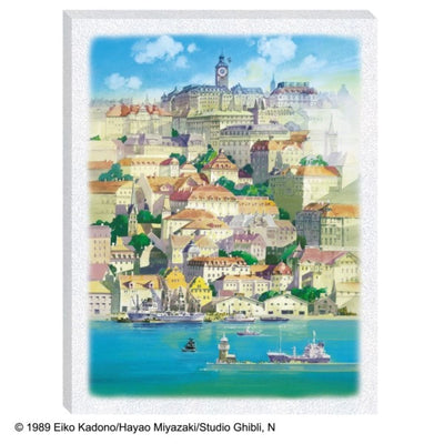 Studio Ghibli - Artboard Jigsaw Puzzles, 366 Pieces (8 Types) - A Town Floating on the Sea - official view 4