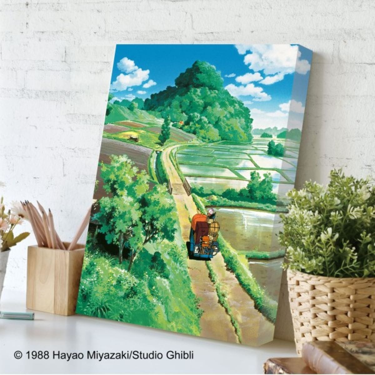 Studio Ghibli - Artboard Jigsaw Puzzles, 366 Pieces (8 Types) - The Kusakabe Family Moves - official view 22