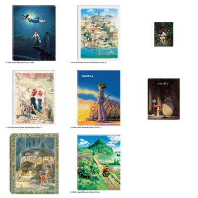 Studio Ghibli - Artboard Jigsaw Puzzles, 366 Pieces (8 Types) - Complete Set with all listed models